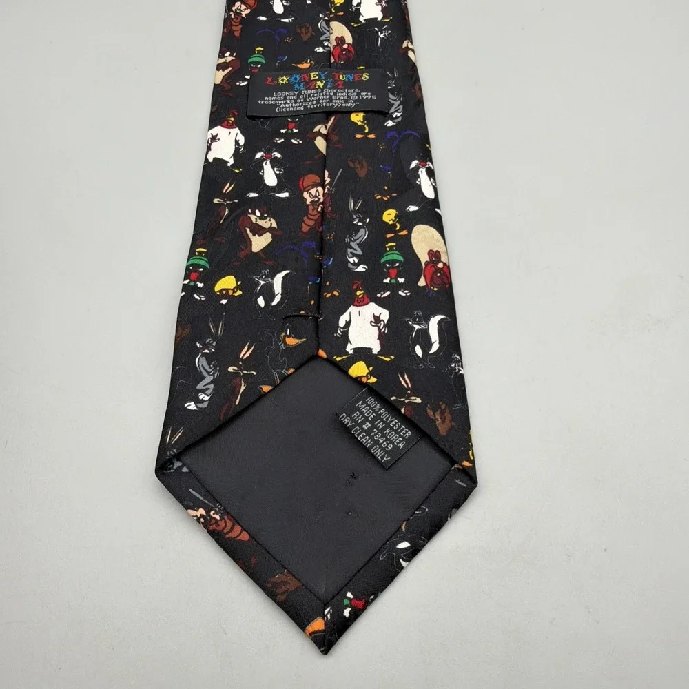 Looney Tunes Mania Vintage 1995 Men's Cartoon Character Tie